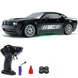 Remote Control Car, 1 Set 1:20 Scale 4d 20kmh High Speed Remote Control Car, Led Lights Drifting Car, Rc Supercar Kit, Rechargeable Toy, Rc Cars for Adults, Rechargeable Race Car, Rc Model Car:_Grey_1 set