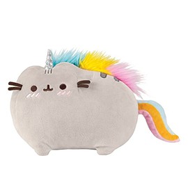 Aurora, 61536, Pusheenicorn Blushing, Soft Toy, Grey