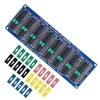 Youmile 0.1R-9999999R Programmable Resistance Board Eight Decades Adjustable Sliding Resistor