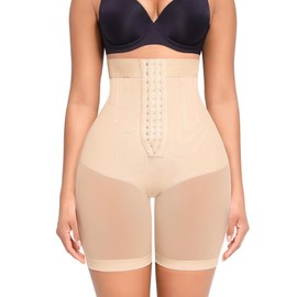 FeelinGirl Shapewear Tummy Control Butt Lifting Panties Thigh Slimmer Body Shaper High Waisted Shorts Skin