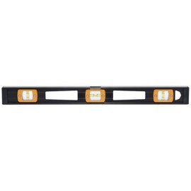 Johnson Level & Tool 3718 Professional Aluminum Level, 18", Black, 1 Level