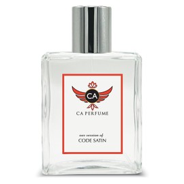 CA Perfume Impression of Code Satin for Women Eau De Parfum Floral Fruity Gourmand Scent Long Lasting Perfumes for Women Signature Scent for Day and Night Wear 3.4 Fl Oz 100ml