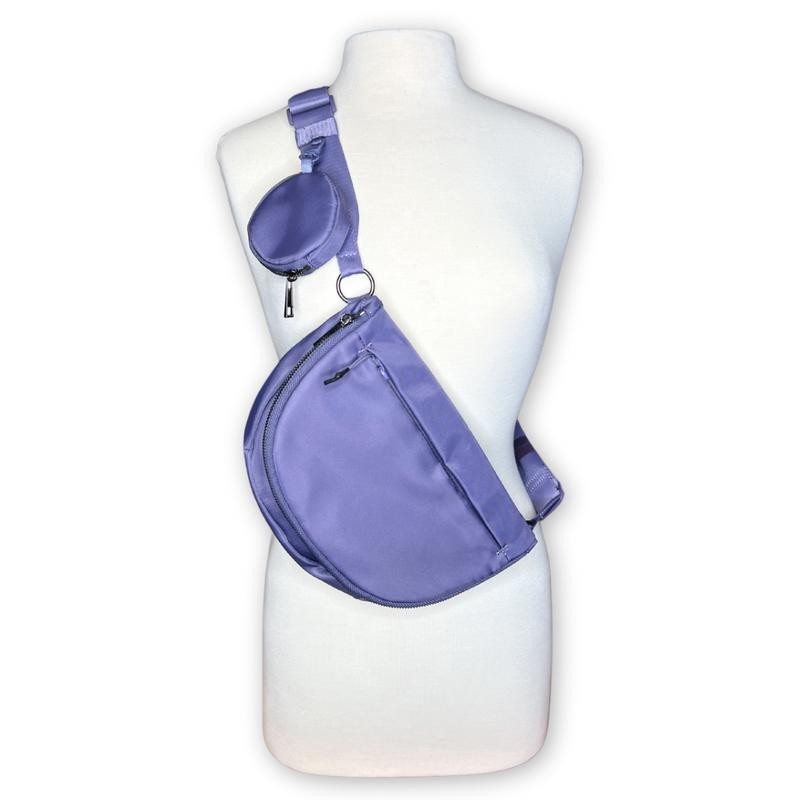 Pockets Full of Hope Crossbody Bag (#8042):_Lavender