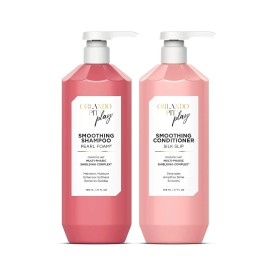 ORLANDO PITA PLAY Salon Smoothing Pearl Foam Shampoo & Silk Slip Conditioner Set
