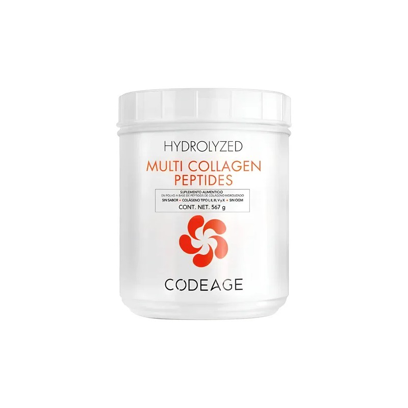 Multi Colágeno Hidrolizado en Polvo Codeage Sin Sabor Unflavored Hydrolyzed