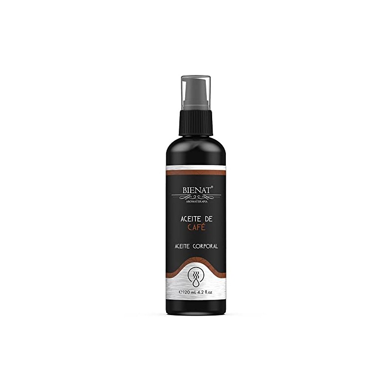 Bienat Aromaterapia Aceite Corporal Para Masajes Café 120 mL