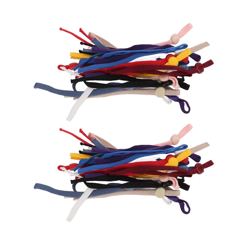 Mask Elastic Bands High Density Plait Adjustable Cord for DIY