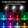6PCS Wireless LED Strobe Lights with Remote Control, Wireless LED