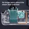 RGEEK Back Plate Shell Compatible with Steam Deck/Steam Deck OLED,