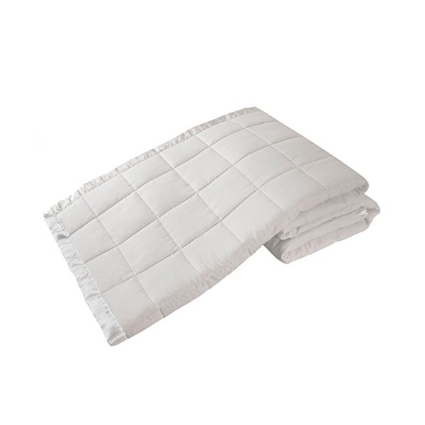 Elite Home Products Down Alternative Solid Blankets, Full/Queen, White
