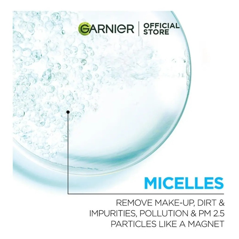 Agua Micelar Ácido Salicílico Skinactive 400ml Garnier