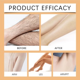 2PCS Facial Hair Removal Cream,Moisturizing Facial Hair Removal Kit,Painless Lip Hair Removal Cream,Upper Lip Hair Removal,Face Hair Remover,Gentle and Soothing Hair Re/moval,Lip Hair Remover