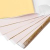 TEHAUX 200pcs Gold Foil Sheets for Crafts and Art Projects