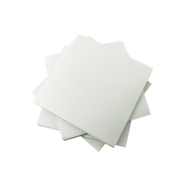 Wennuo Tear Away Machine Embroidery Stabilizer 8"x8" - 100 Precut Sheets - Medium Weight 1.8 oz- Fits 4x4 and 6x6 Hoops,for Machine Embroidery and Hand Sewing (8''X8")