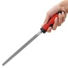 8 Inch Triangle Metal File, Professional Carbon Steel File Tool