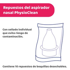 Chicco Ersatzteile für Nasenschleimentferner Physio Clean