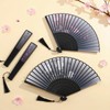 5 Pack Hand Fan Folding, Chinese Fan, Bamboo Handheld Fans