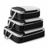 Compression Packing Cubes for Travel, 3-Piece Expandable Luggage Organizer Set,