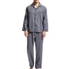 Sanraflic Men's Pyjamas, gray, XXL