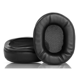 HTINDUSTRY Replacement Ear Pads Compatible with Auna Elegance Bluetooth 4.0 NFC APTX Headphones Premium Earpads Made of Softer Protein Leather/Memory Foam