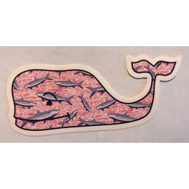 NEW Vineyard Vines Mackerel Fish Whale Sticker Decal