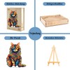Jigfoxy Maine Coon Cat Wooden Puzzle for Adults, Wooden Puzzle