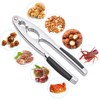 oujilet Nutcracker Pecan Cracker Nut Opener Lobster Cracker with Non