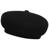 Kangol Bamboo Jax Beret Black, Medium