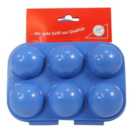 Egg Carrier 6 Compartments in Blue