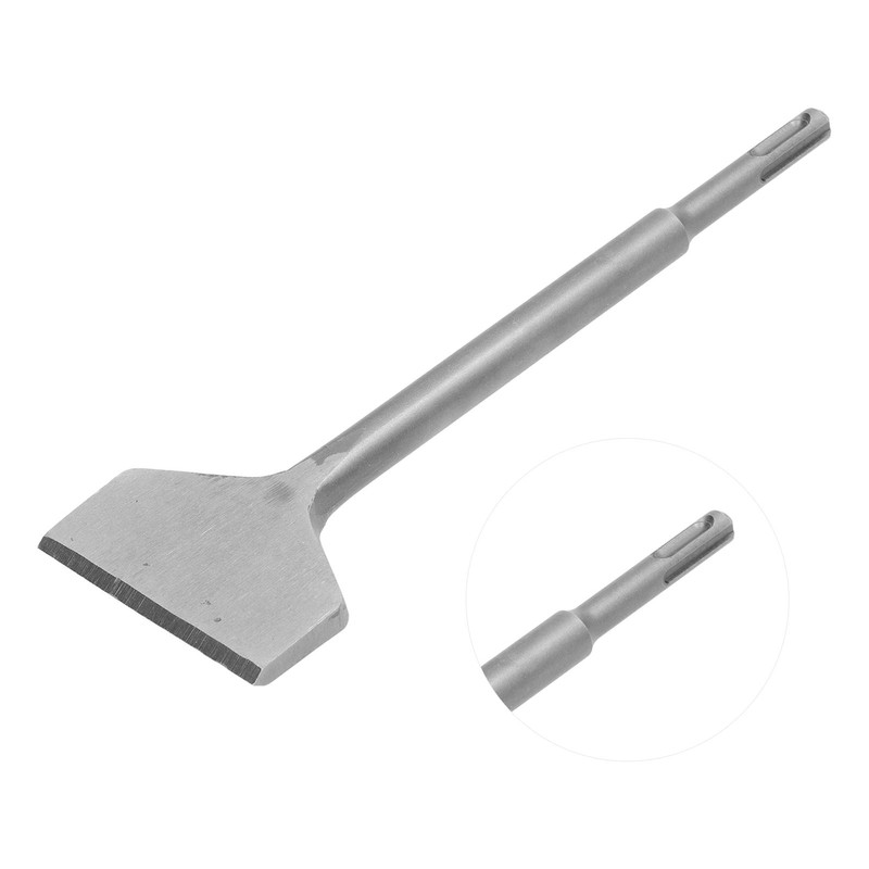 Wide Tile Thinset Chisel Wall Floor Scraper Round Shank Rotary