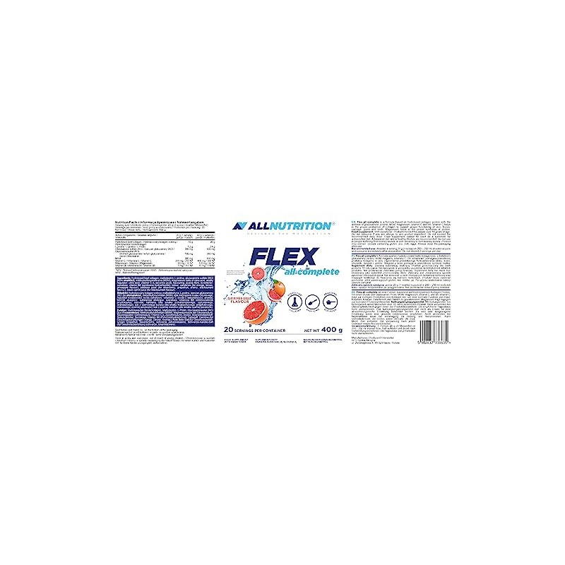 ALLNUTRITION Flex All Complete V2.0 Dietary Supplement - Main Ingredient