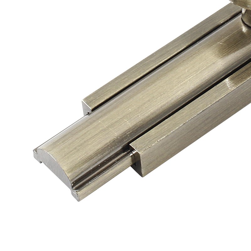 Coufce 2pcs 2 Inch Solid Brass Slide Bolt, Bronze Gate