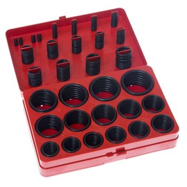 DollaTek 382PCS Assorted NBR O-Ring Set 30 sizes Nitrile Rubber O-rings - Red, For Professional Plumbing, Air, Gas, Automotive, Plumber, Repairs