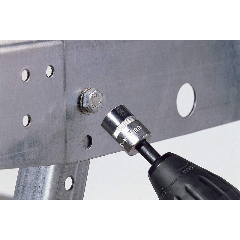 Wolfcraft 8797000 3 Adaptors Socket 1/2", 3/8", 1/4"