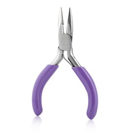 GOLD DEER 3 Zoll Mini Lange Zange mit Schneider Kette Nase Zange Mini Präzision Lange Nase Tasche Zange Schmuck Zange für DIY Schmuck Draht Biegen Richtring Befestigen Schneiden von weichen Drähten