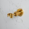 PHASAT Handheld Shower Head Holder Adjustable Solid Brass Handheld Shower