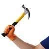 Venom Steel Orange Nitrile Gloves, 8 mil Thick, 100 Count,