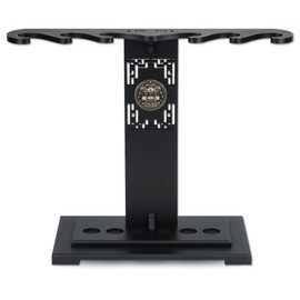 lukar Kylin Vertical Sword Stand Floor, 6 Tier Katana Stand, Wooden Standing Sword Rack, Large Sword Display Stand, Japanese Samurai Sword Holder