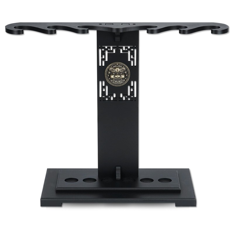 lukar Kylin Vertical Sword Stand Floor, 6 Tier Katana Stand,