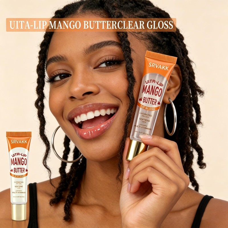 Vita-Lip Gloss 8-Piece Set, Hydrating High Shine Finish, with Argan,