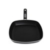 Mirro Get A Grip Square Grill Pan, 10-Inch, Black
