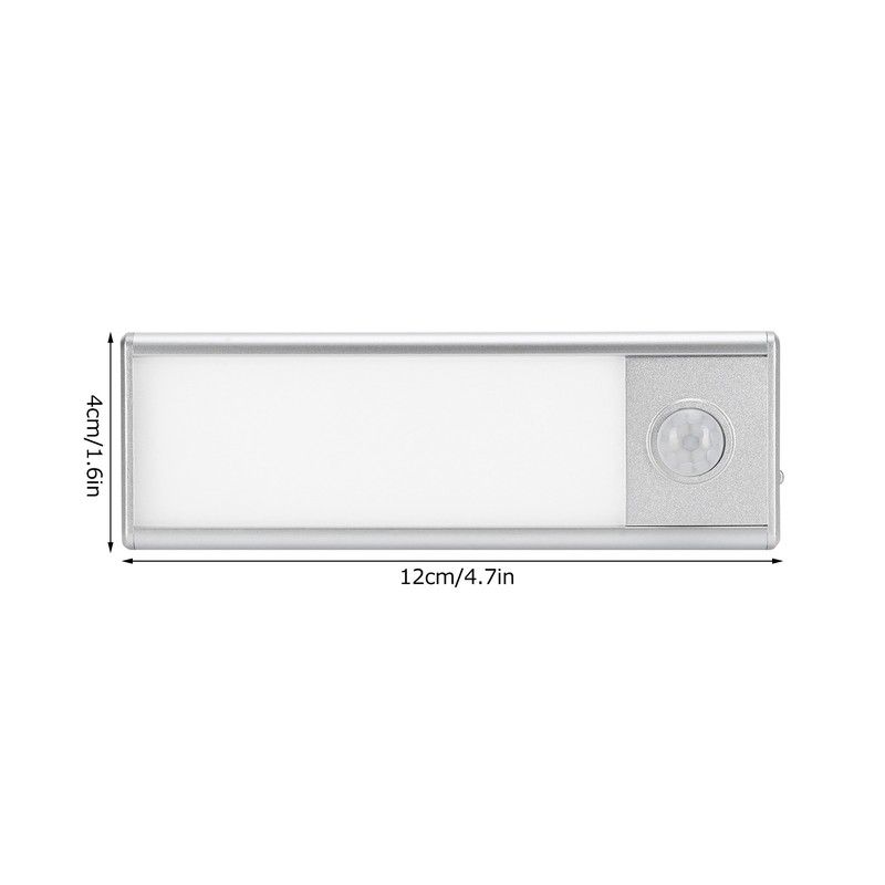 12cm Sensor Light LED UltraThin Warm Light Smart Cabinet Bedside