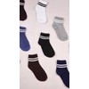 24pcs Calcetines Para Hombre Mujer Correr Atleticos Largas