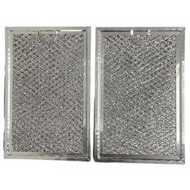 2x-Microwave Grease Filter for LG LMVH1750SW/00,LMVH1750ST/00, LMVH1750SB/00,MVEM1825F, MVEL2033F