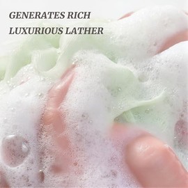 Esponjas Lufa Ducha Paquete Familiar Lufas Azul Rosa Morado Naranja Verde Claro Amarillo Pavo Real Beige