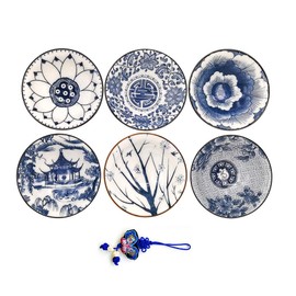 Kungfu Teacup,Chinese Long-Quan Celadon Teacup,Set of 6