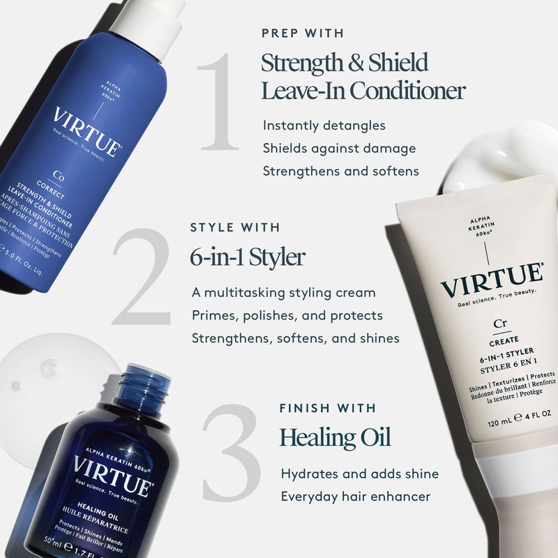 Virtue Strength & Shield Leave in Conditioner 150ml