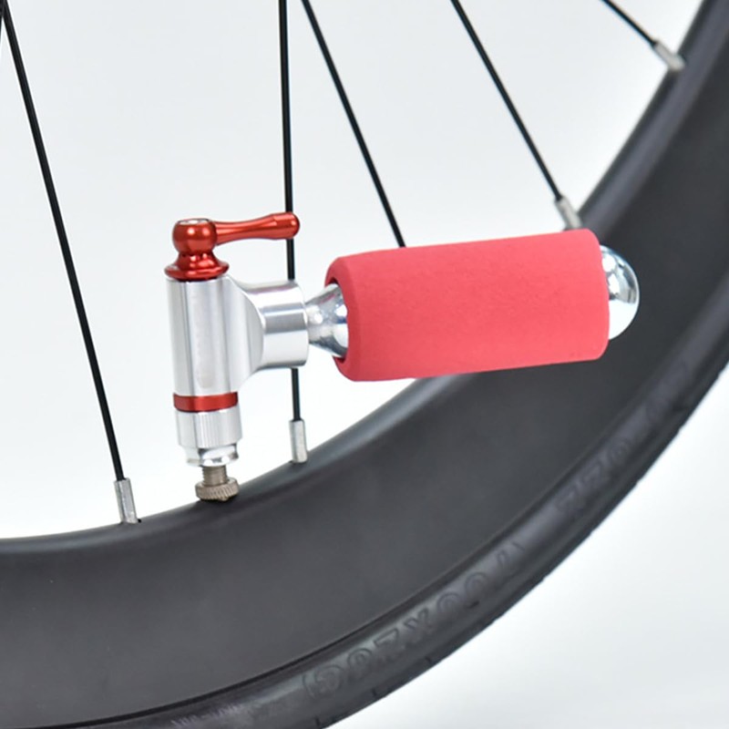 Sarini CO2 Inflator with Insulated Sleeve, Quick and Easy Valve