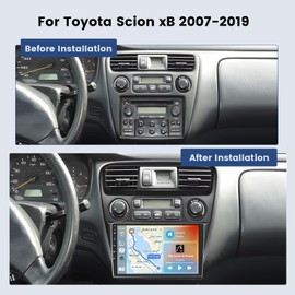 Hikity Android Car Stereo for Honda Accord 1998-2002 Radio 2+64GB 9 Inch Touchscreen Car Radio Wireless Carplay Android Auto Support GPS Navigation WiFi Bluetooth FM EQ Backup Camera