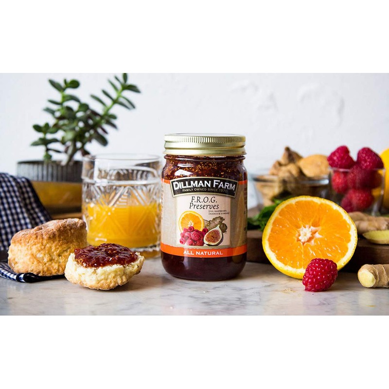Dillman Farm All Natural F.R.O.G. Preserves - Gluten-Free, Non-GMO, Vegan,